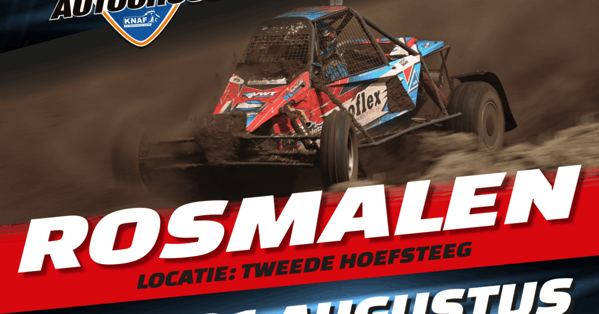 ACC Geffen in Rosmalen gereed voor de vierde ronde van het Eurol NK Autocross