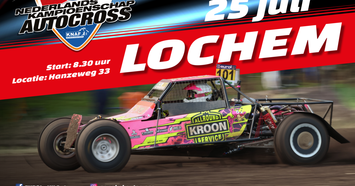 Eurol NK Autocross trapt allesbeslissende tweede seizoenshelft af met vierde ronde in Lochem