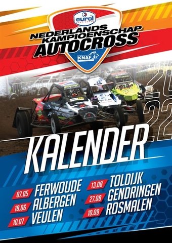 NK Autocross kalender 2022
