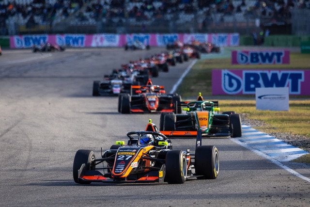 Hockenheim (GER), OKT 20-22 2023 - Round ten of the Formula Regional European Championship by Alpine at the Hockenheimring. Kas HAVERKORT #13, VAR. © 2023 Diederik van der Laan / Dutch Photo Agency.