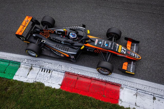 Monza (ITA), SEP 15-17 2023 - Round eight of Formula Regional European Championship by Alpine 2023 at Autodromo Nazionale di Monza. Kas HAVERKORT #13, VAR. © 2023 Diederik van der Laan / Dutch Photo Agency.