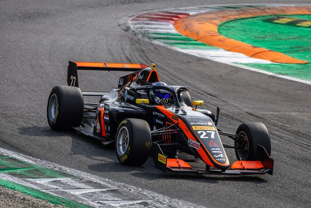 Monza (ITA), SEP 15-17 2023 - Round eight of Formula Regional European Championship by Alpine 2023 at Autodromo Nazionale di Monza. Kas HAVERKORT #13, VAR. © 2023 Diederik van der Laan / Dutch Photo Agency.