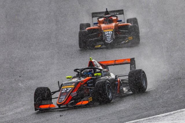 Zandvoort (NED), OKT 13-15 2023 - Round nine of the Formula Regional European Championship by Alpine at Circuit Zandvoort. Kas HAVERKORT #13, VAR. © 2023 Diederik van der Laan / Dutch Photo Agency.