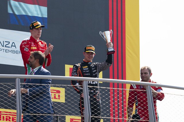 Richard Verschoor, Van Amersfoort Racing. FIA Formula 2 Championship, Autodromo Nazionale Monza, Monza, Italy. 2nd September 2023.
