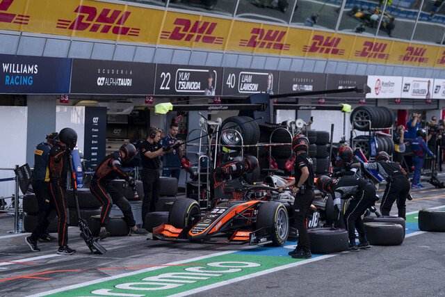 Richard Verschoor, Van Amersfoort Racing. FIA Formula 2 Championship, Autodromo Nazionale Monza, Monza, Italy. 3rd September 2023.