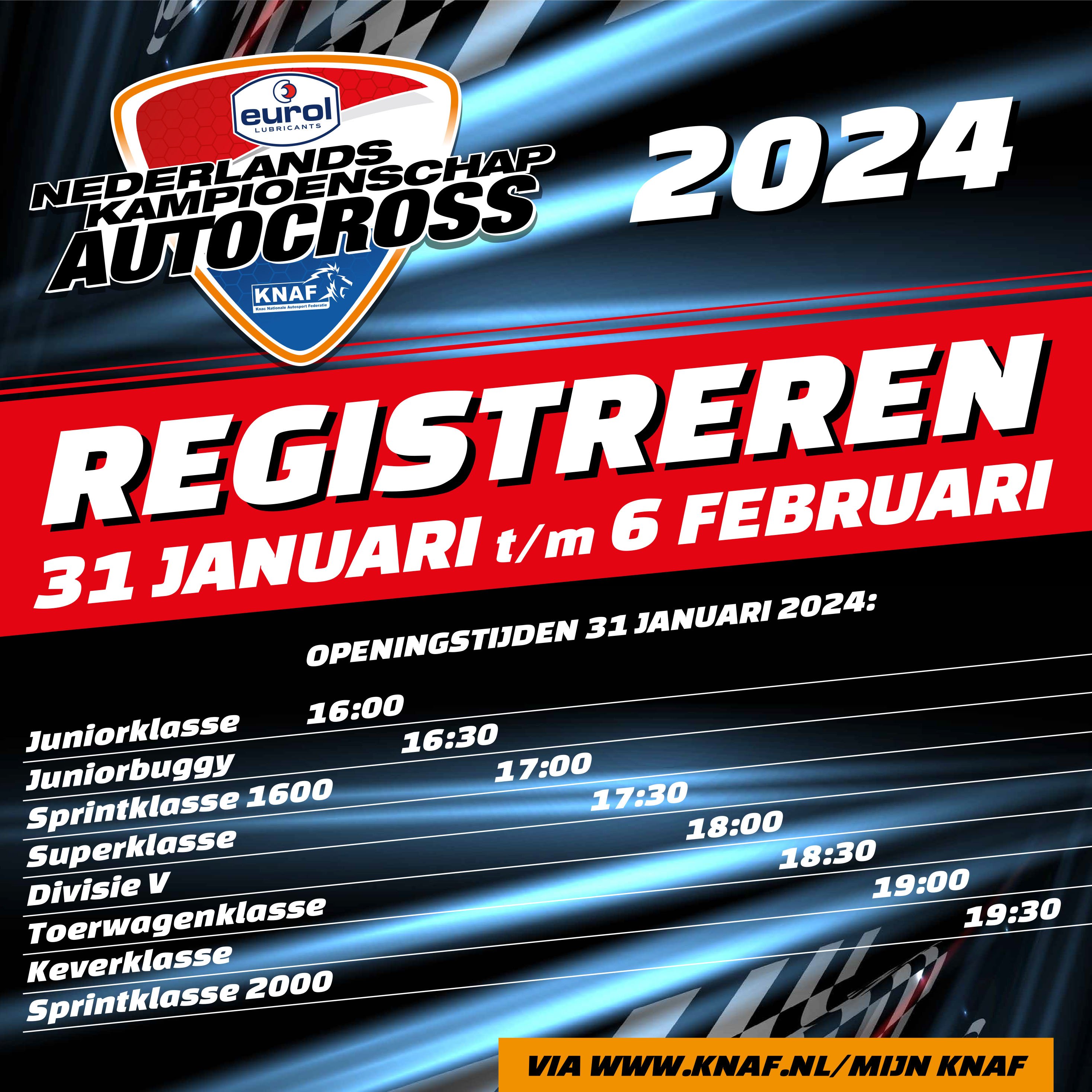 SONAK registratie 2024