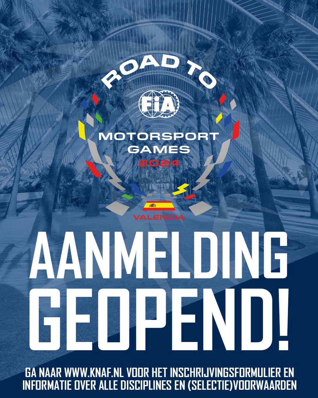 Aankondiging inschrijving FIA MSG 2024