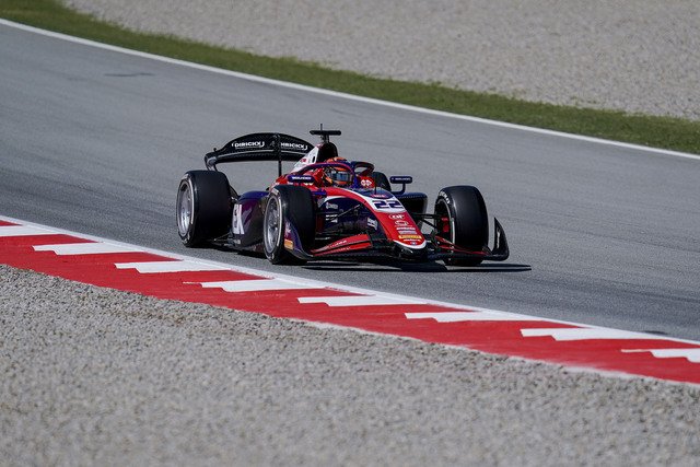 Richard Verschoor, Trident. FIA Formula 2 Championship - Barcelona, Circuit de Barcelona - Catalunya, Montmelo, Spain. 21st June 2024.