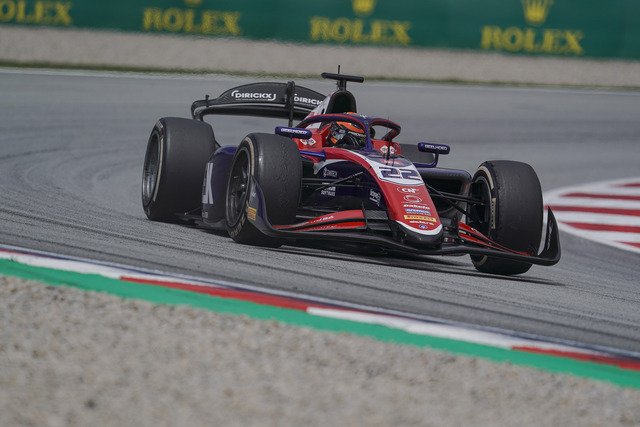 Richard Verschoor, Trident. FIA Formula 2 Championship - Barcelona, Circuit de Barcelona - Catalunya, Montmelo, Spain. 23rd June 2024.