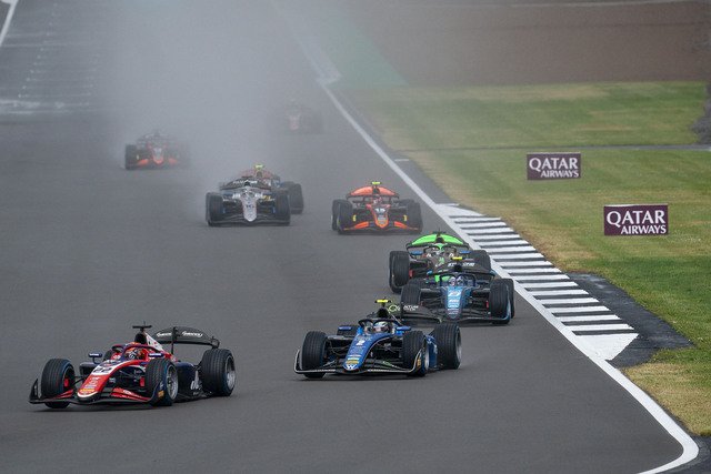Richard Verschoor, Trident. FIA Formula 2 Championship - Silverstone, Silverstone Circuit - Towcester, Great Britain. 6th July 2024.