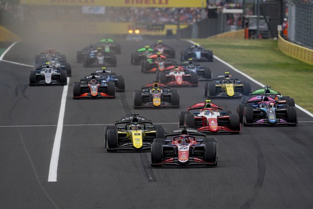 Richard Verschoor, Trident. FIA Formula 2 Championship - Budapest, Hungaroring, Mogyorod, Hungary. 20th July 2024.