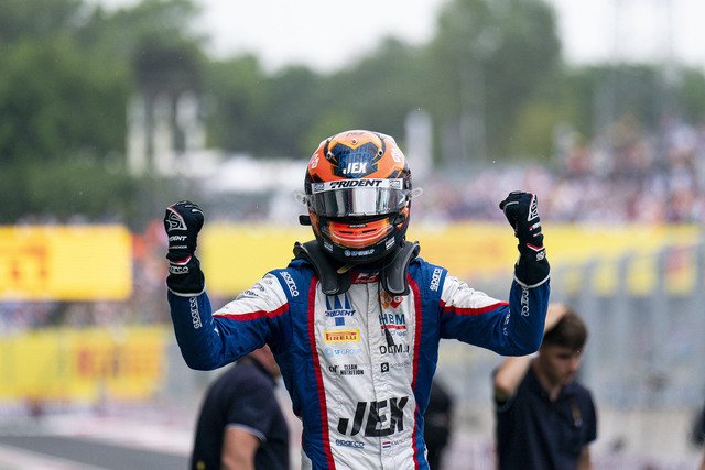 Richard Verschoor, Trident. FIA Formula 2 Championship - Budapest, Hungaroring, Mogyorod, Hungary. 20th July 2024.