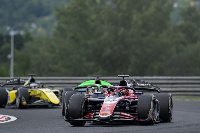 Richard Verschoor, Trident. FIA Formula 2 Championship - Budapest, Hungaroring, Mogyorod, Hungary. 21st July 2024.