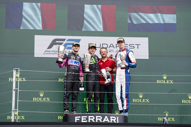 Richard Verschoor, Trident. FIA Formula 2 Championship - Budapest, Hungaroring, Mogyorod, Hungary. 21st July 2024.