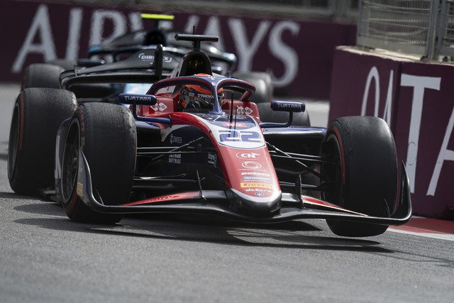Richard Verschoor, Trident. FIA Formula 2 Championship - Baku, Baku City Circuit, Baku, Azerbaijan. 14th September 2024.