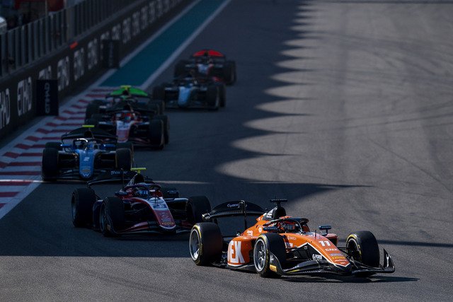 Richard Verschoor, MP Motorsport. FIA Formula 2 Championship - Yas Island, Yas Marina Circuit, Abu Dhabi, United Arab Emirates. 8th December 2024.