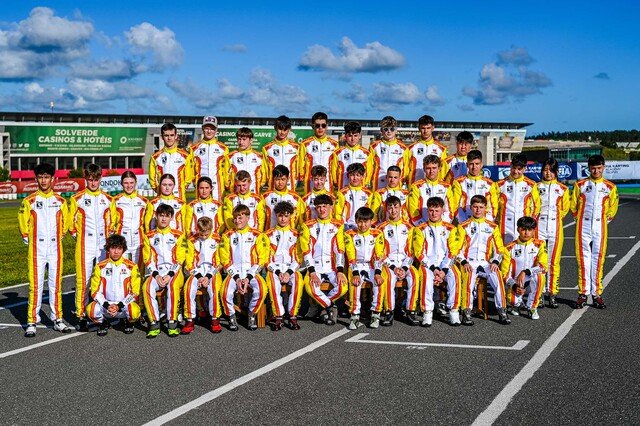 Eva Dorrestijn at Round 1 of the FIA Karting Academy Trophy in Portimao, Portugal. Photo: Marc Quinlivan