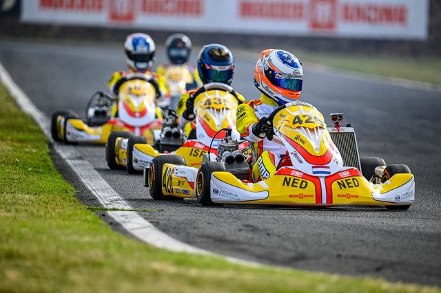 Eva Dorrestijn at Round 2 of the FIA Karting Academy Trophy in Viterbo, Italy. Photo: Marc Quinlivan