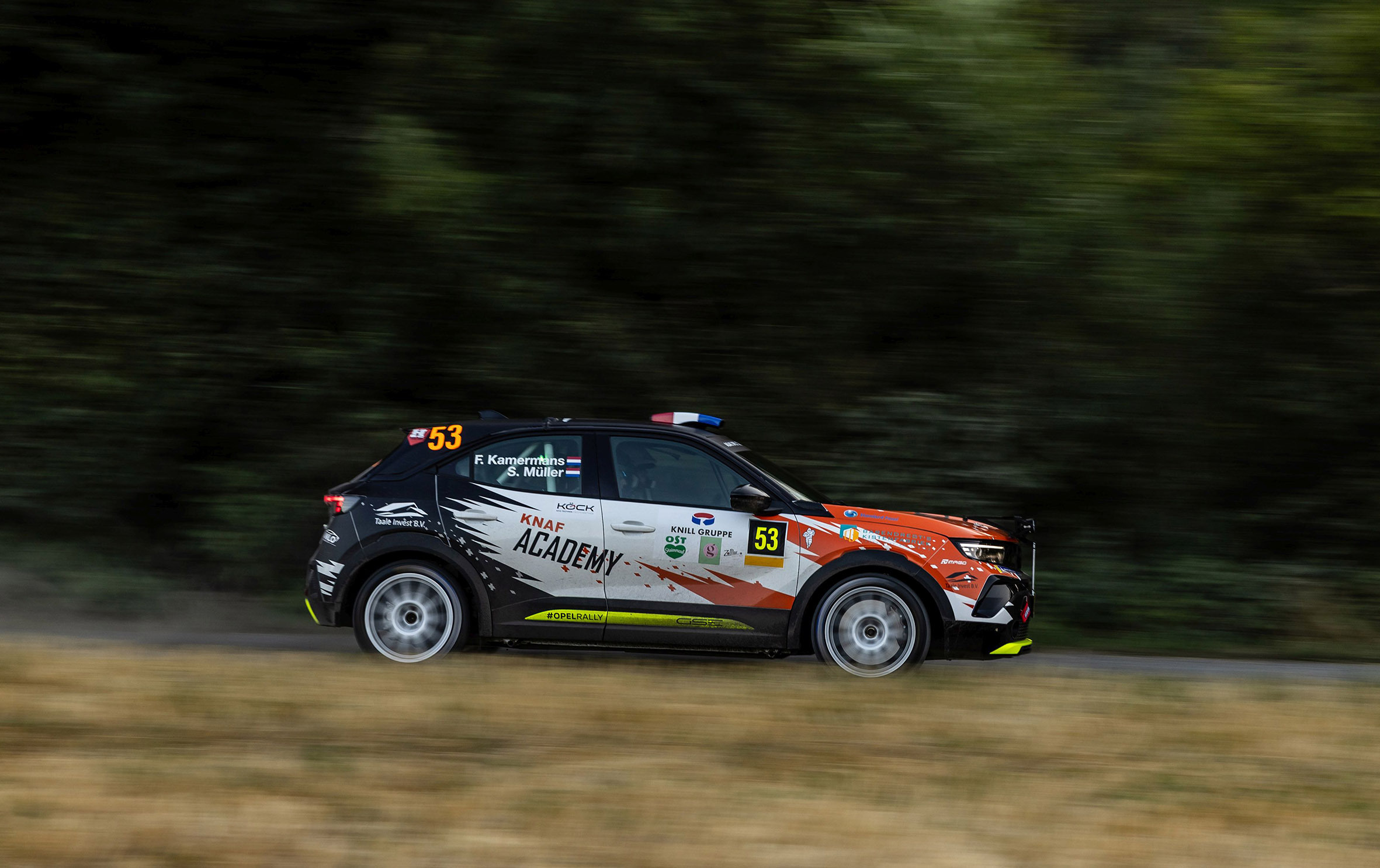 Fabian Kameramans, Stefan Müller, Opel Mokka GSE Rally, Rallye Weiz (A),
media.opel.de