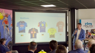 ZLM Tour 2026 persmoment teampresentatie