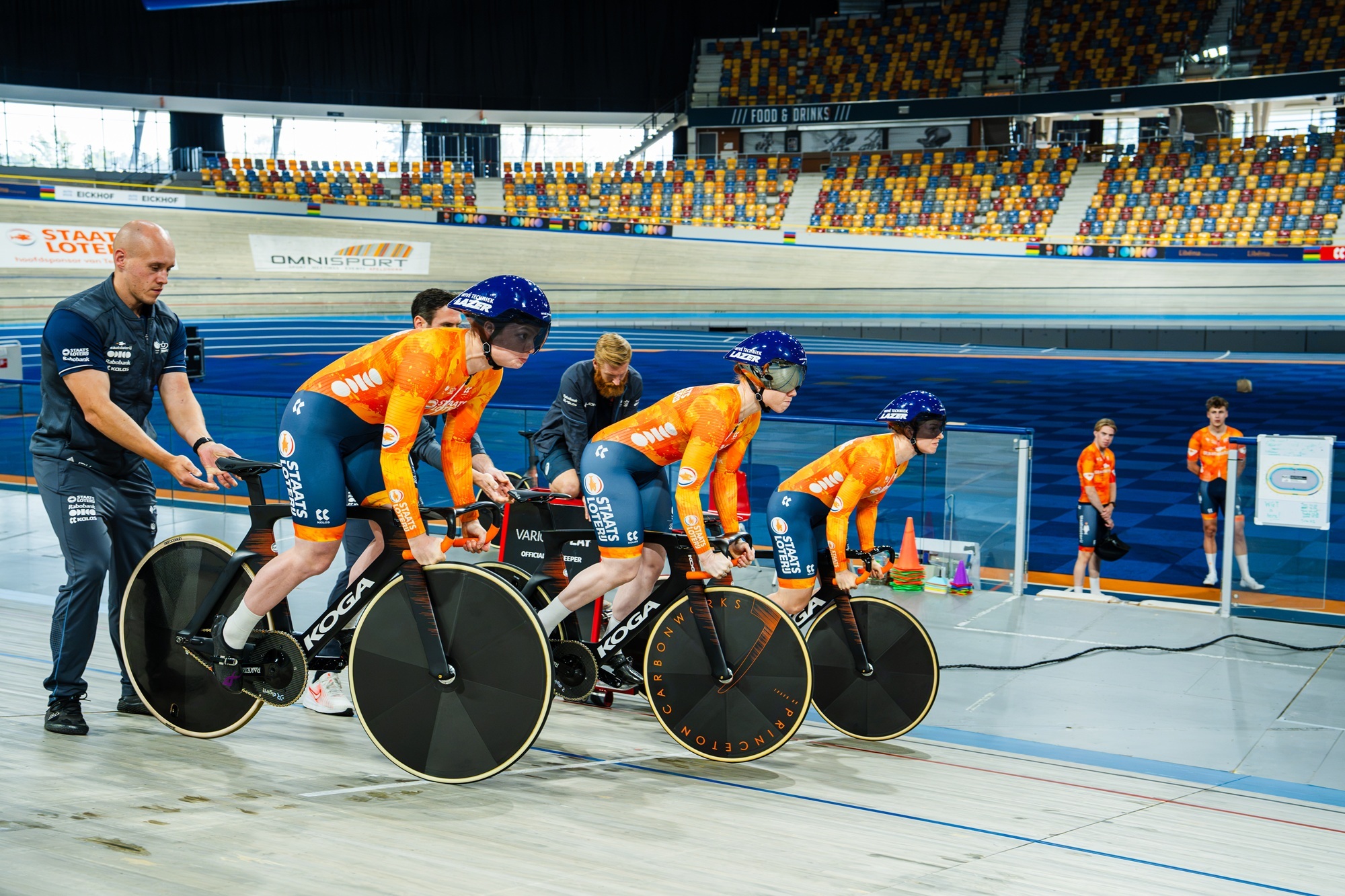 Wk baan selectie knwu team NL