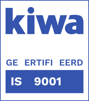 Kiwa ISO 9001 logo NL